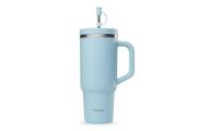 Obrázek Velký termo hrnek Qwetch s brčkem a rukojetí - 900ml