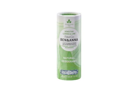 Obrázek Přírodní deodorant bez sody BEN and ANNA - citron a limetka - 40 g