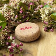 Obrázek Tuhý šampon s kondicionérem Ponio - pink - 60 g