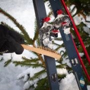 Obrázek Dřevěný úzký kartáč s rukojetí