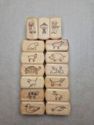 Obrázek Malý kartáček na ruce s obrázkem