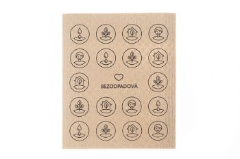 Obrázek Bezodpadová houbička béžová