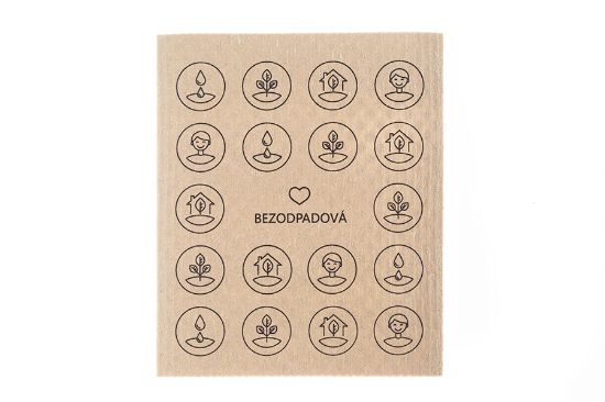 Obrázek Bezodpadová houbička béžová