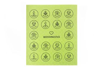 Obrázek Bezodpadová houbička zelená