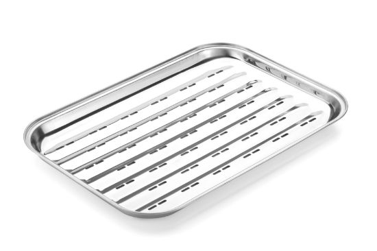 Obrázek Nerezový grilovací tác Weis