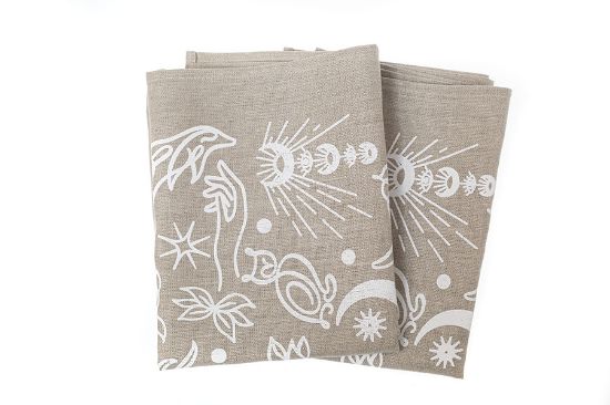 Obrázek Utěrka Natasha - přírodní - 2ks