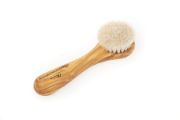 Obrázek Dřevěný kartáček na obličej - olivové dřevo a koňské vlasy