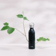 Obrázek Termo láhev Qwetch "Active" - ​​600 ml - černá se vzorem