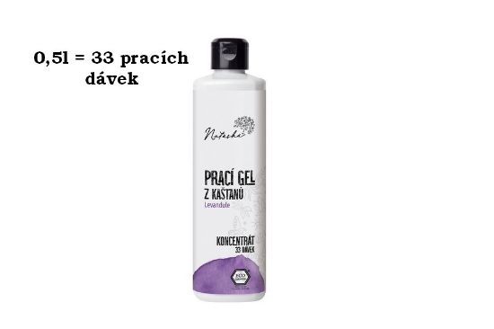 Obrázek Prací gel Natasha - levandule - 0,5 l