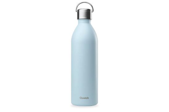 Obrázek Termo láhev Qwetch "Active" - ​​1000 ml - pastelová modrá