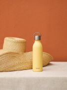 Obrázek Termo láhev Qwetch "Active" - ​​600 ml - pastelová žlutá