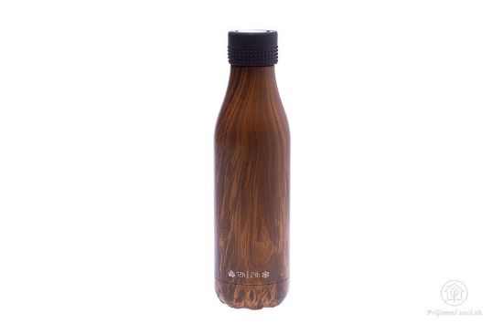 Obrázek Termo láhev Time´UP - 750 ml - dřevo