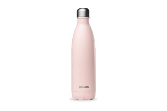 Obrázek Termo láhev Qwetch - 750 ml - pastelová růžová